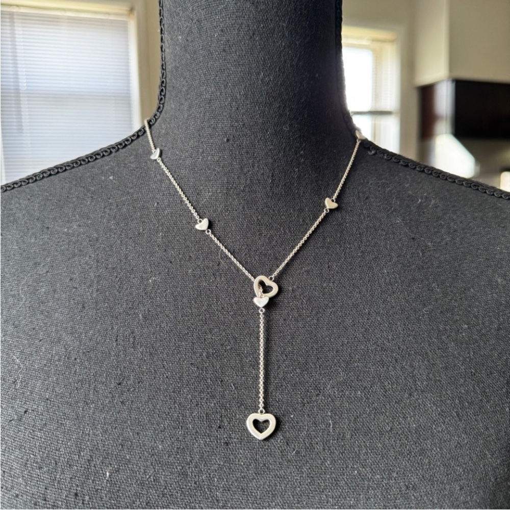 Tiffany & Co. Silver Hearts Necklace